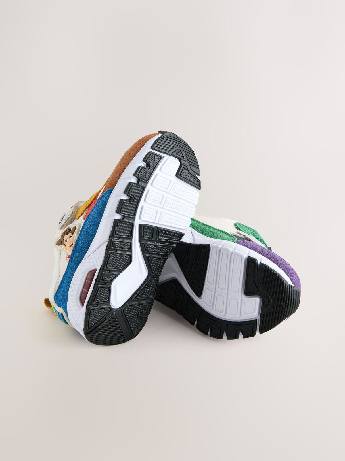 Dsiney Kidz - Neutral Standard Fit (F) Toy Story Touch Fastening & Elastic Lace Trainers image 5