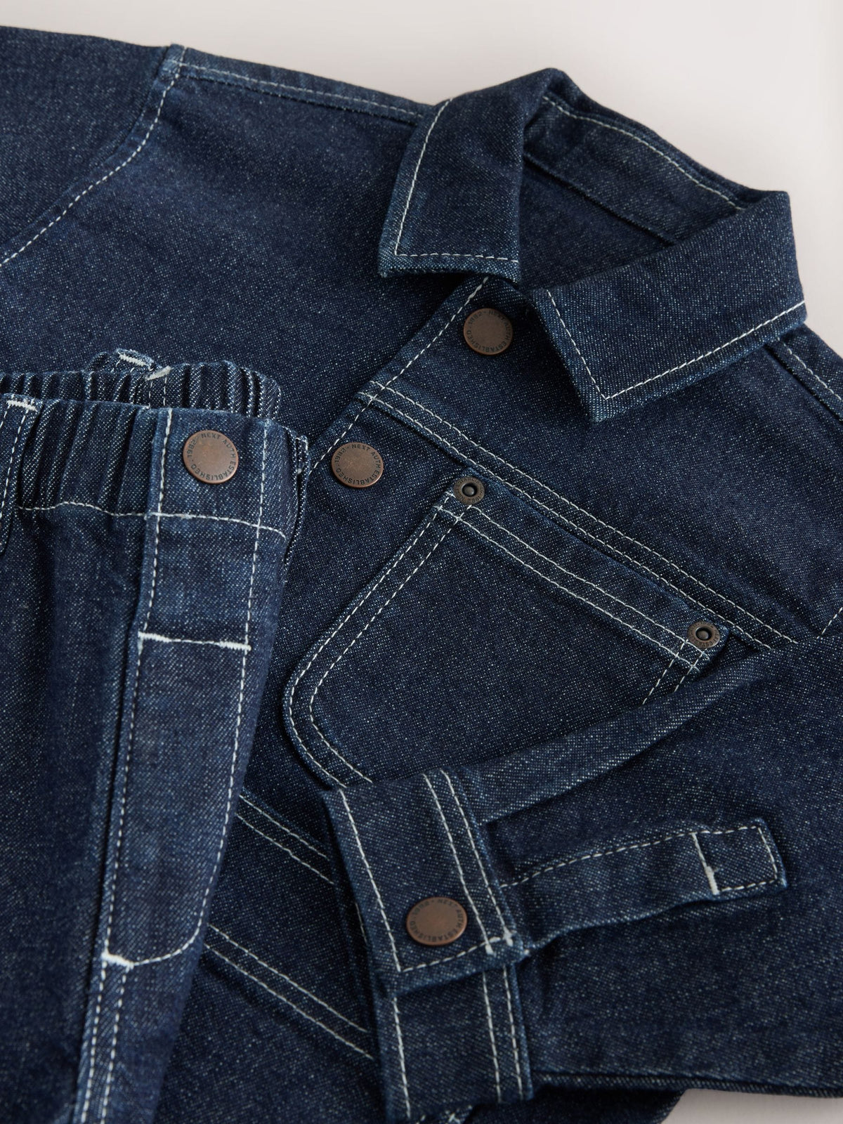 Dsiney Kidz - Rinse Wash Denim Shacket and Wide Leg Jeans Set (3mths-7yrs) image 10