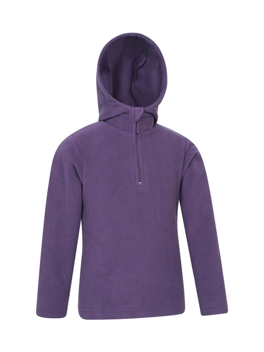 Dsiney Kidz - Mountain Warehouse Berry/Purple Camber II Fleece Hoodie image 2