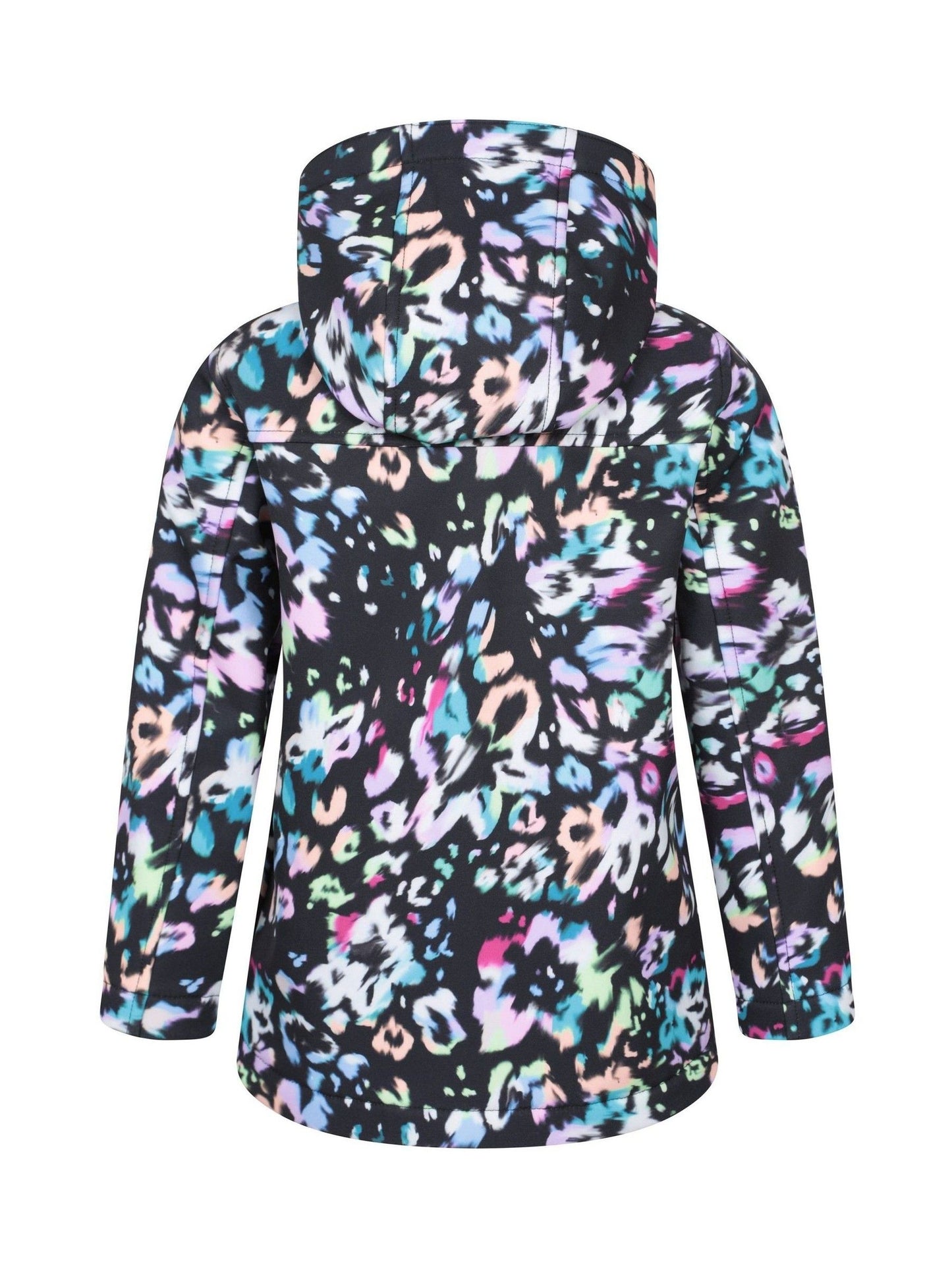 Dsiney Kidz - Mountain Warehouse Plum Purple Exodus Kids Printed Water-Resistant Softshell Jacket image 5