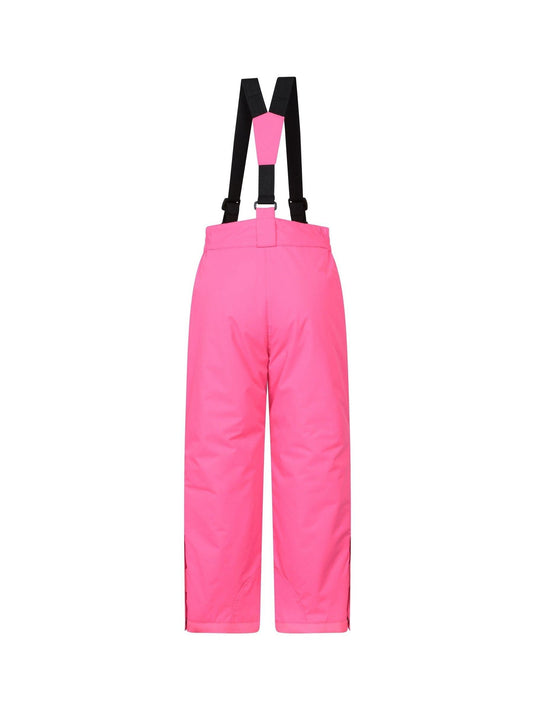 Mountain Warehouse Light Pink Kids Honey Snow Pants image 2