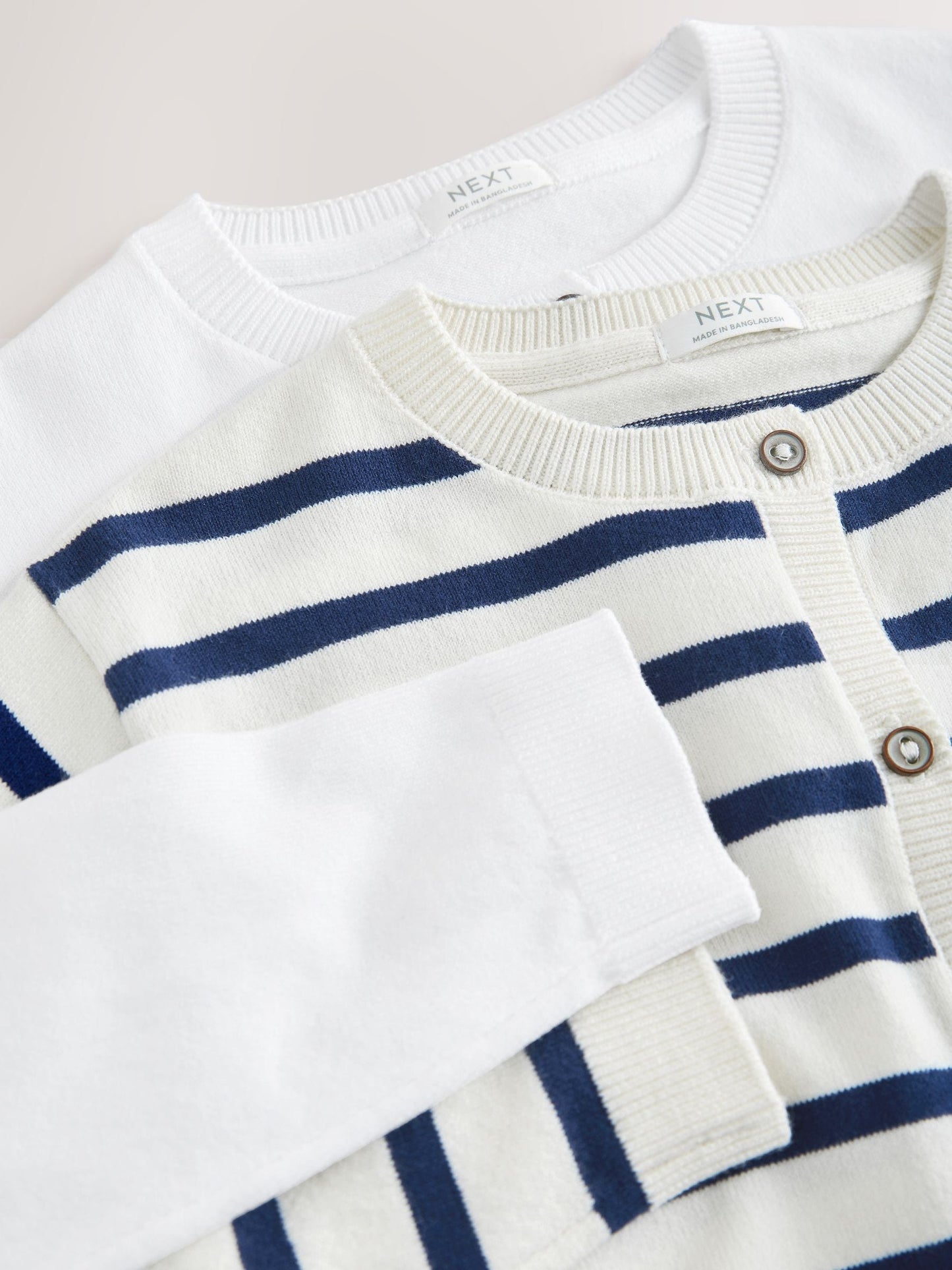 Dsiney Kidz - Stripe/Plain Cardigans 2 Pack (3-16yrs) image 6