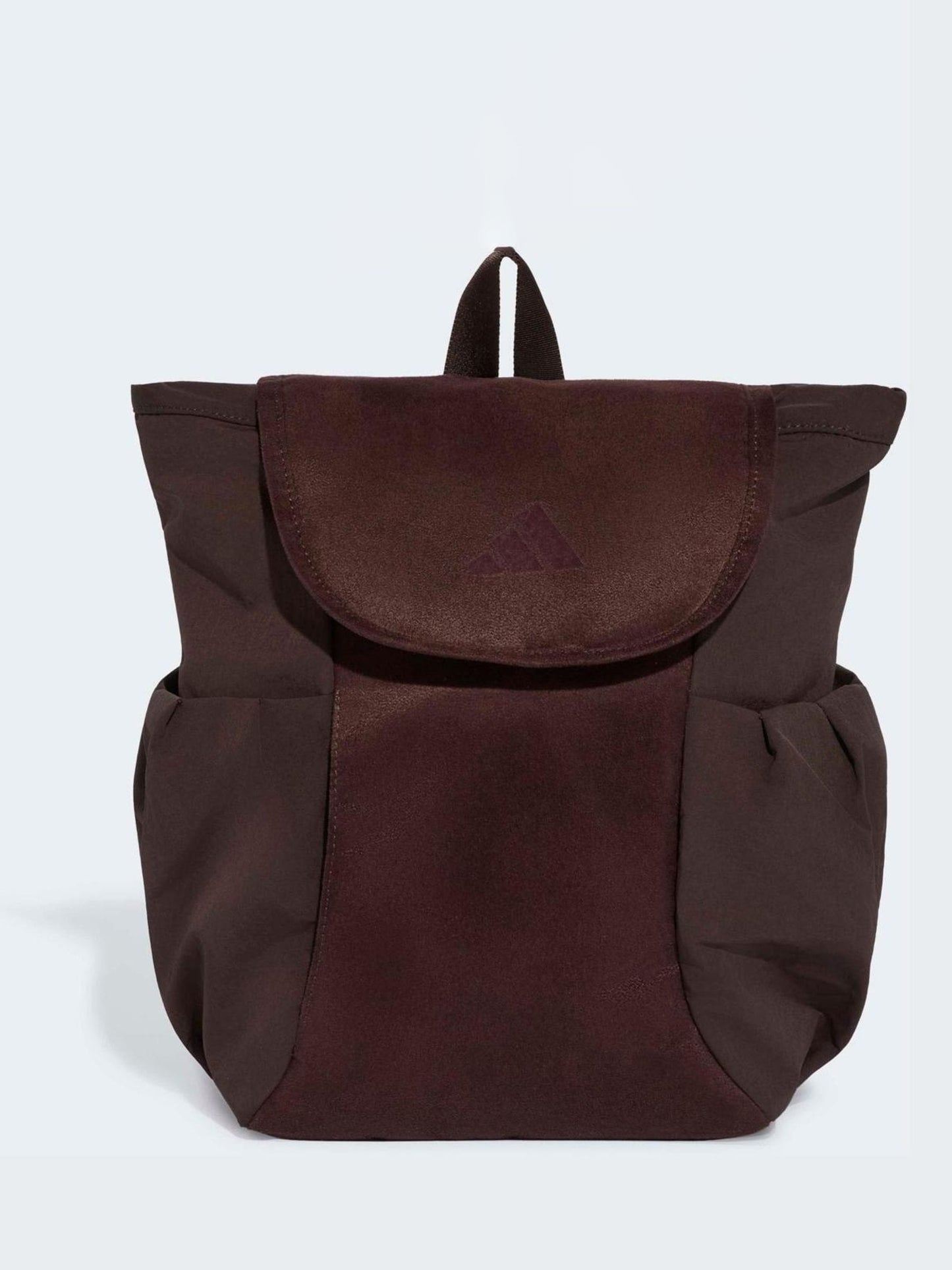 adidas Brown Soft Lux Flap Backpack image 1
