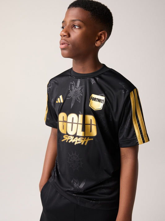 Dsiney Kidz - adidas Black Fortnite T-Shirt image 2