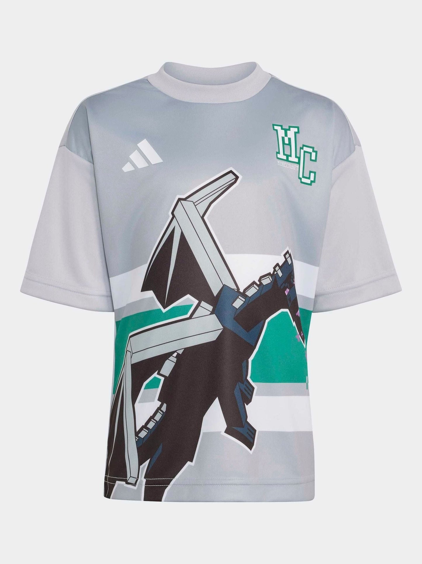 Dsiney Kidz - adidas Grey Minecraft T-Shirt image 6