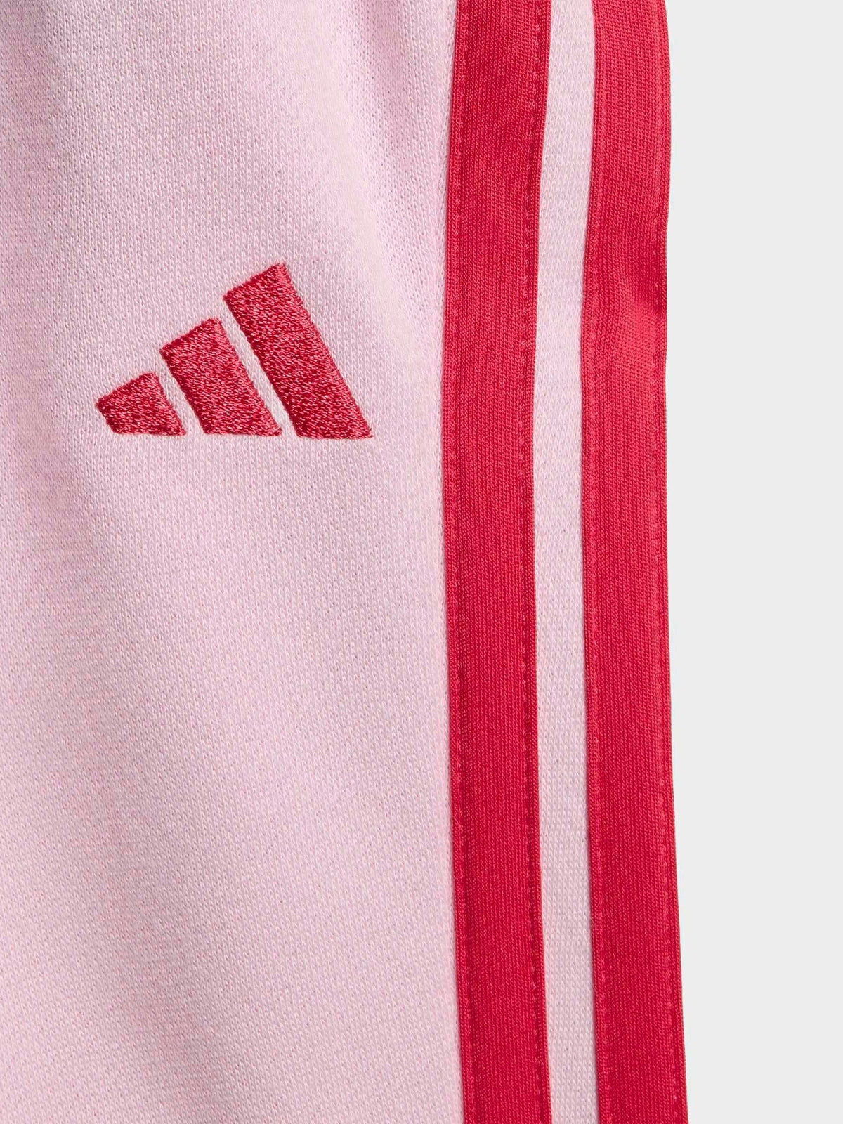 Dsiney Kidz - adidas Pink 3 Stripe Tracksuit image 7