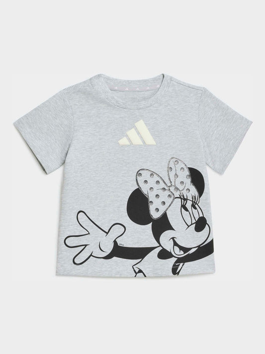Dsiney Kidz - adidas Grey Disney Minnie Mouse Top and Shorts Set image 2