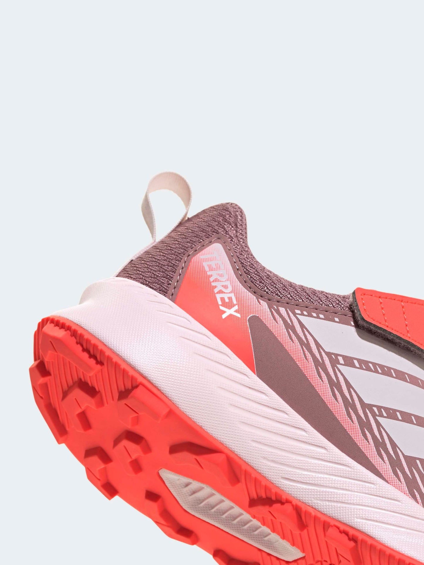 adidas Purple Terrex Tracefinder Kids Trainers image 8