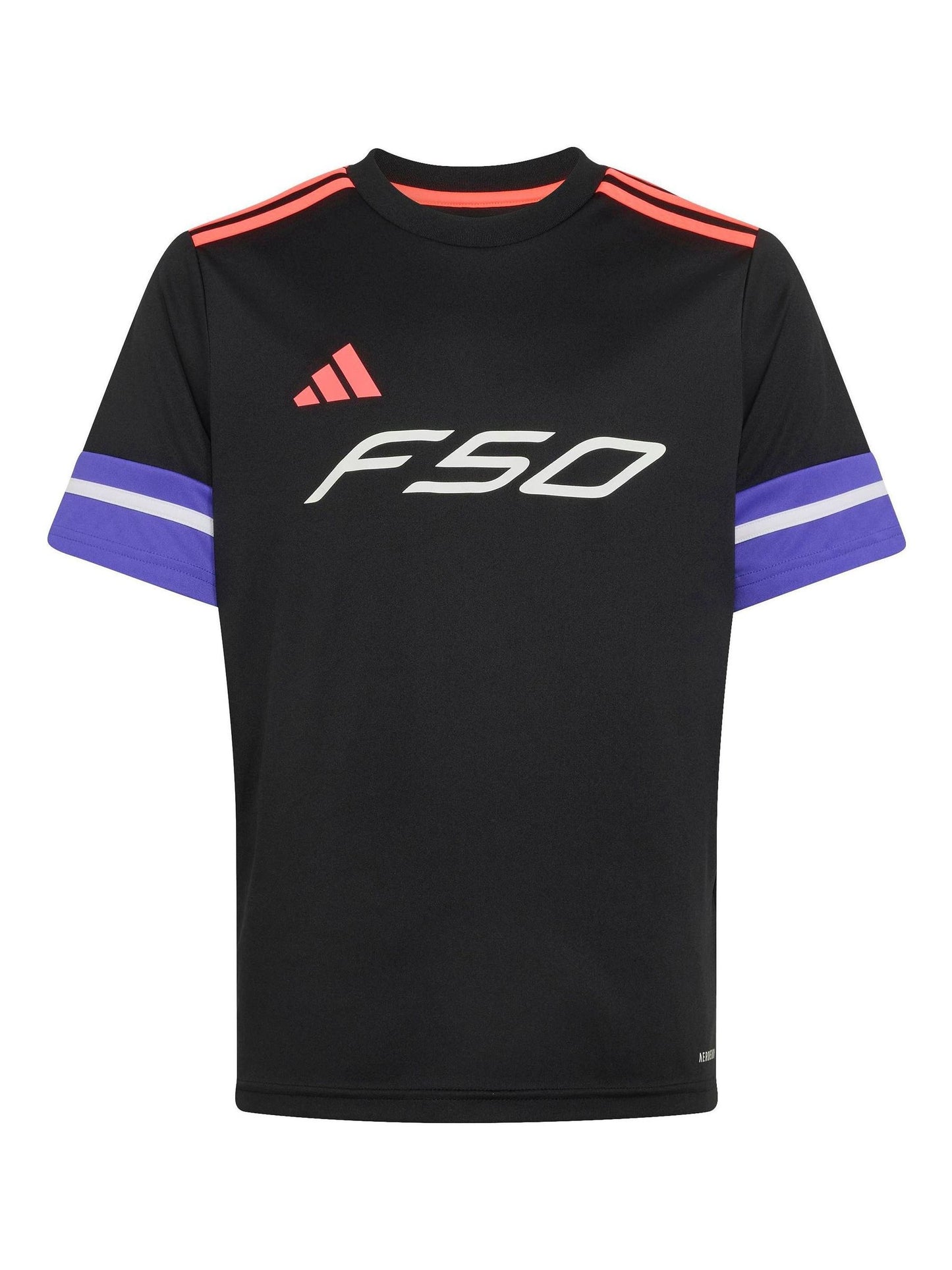 Dsiney Kidz - adidas Black Kids F50 Short Sleeve Shirt image 6
