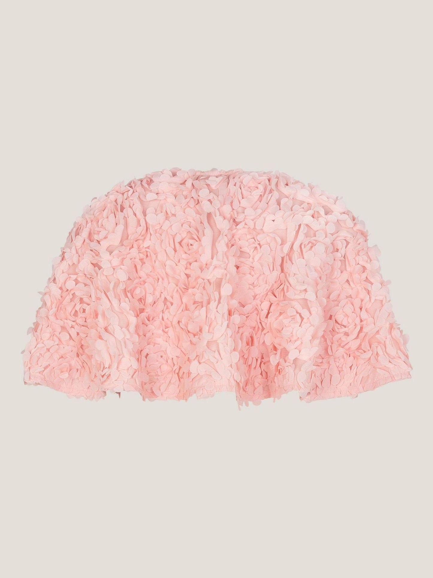 Monsoon Pink Rose Appliqué Cape image 3