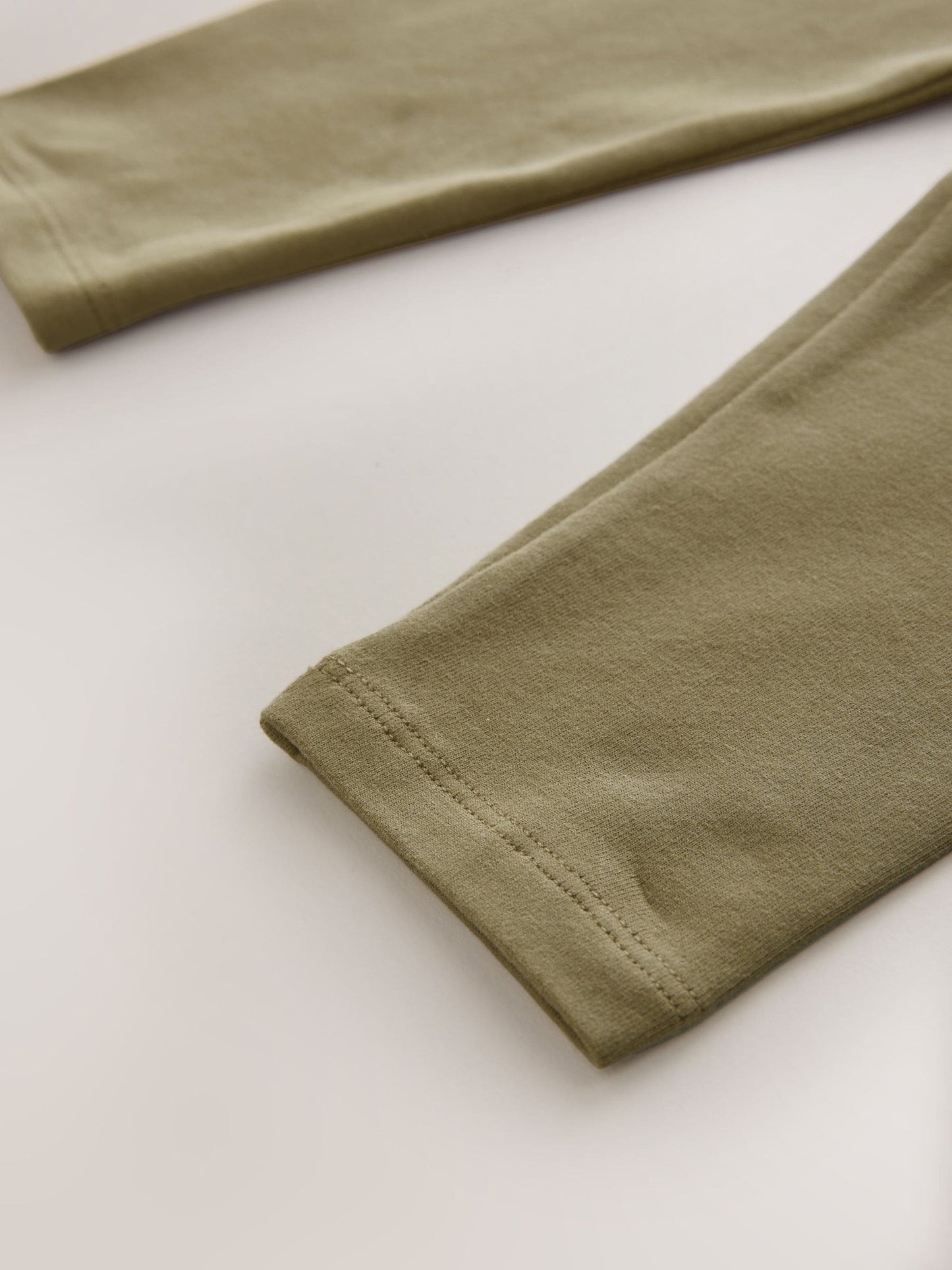 Khaki Green Olive Leggings (3mths-7yrs) image 8