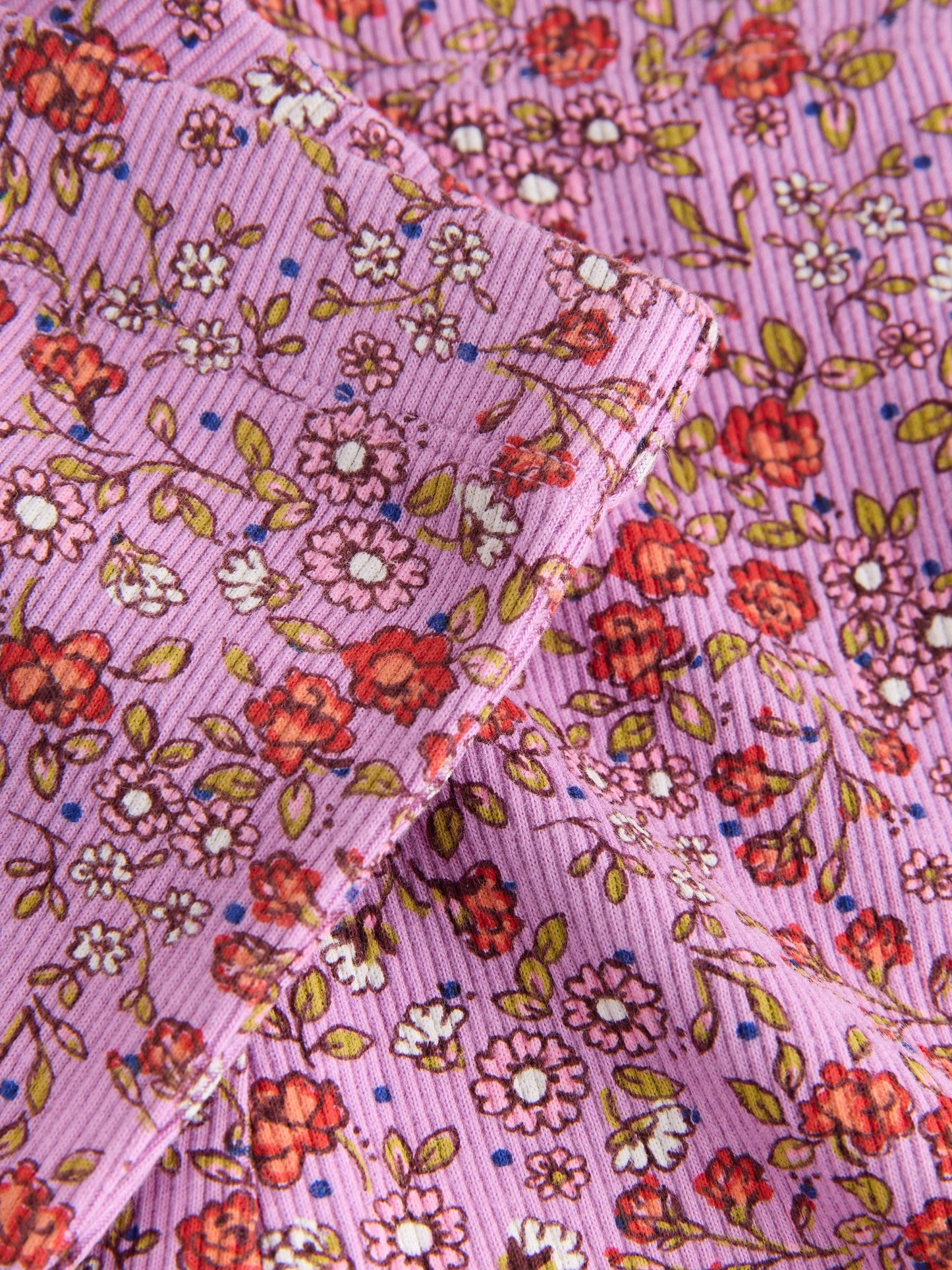 Purple Ditsy Floral Floral Flare Leggings (3mths-7yrs) image 8