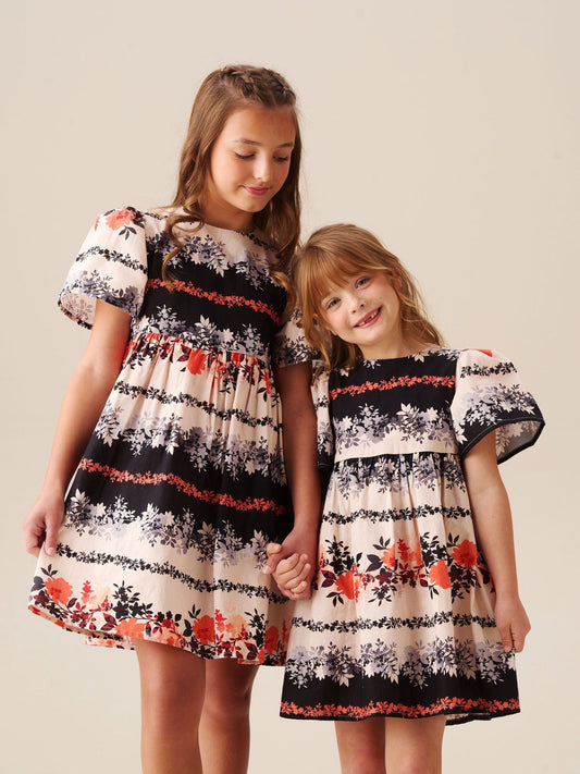 Dsiney Kidz - Angel & Rocket Cream Reyna Ivory Embroidered Swing Dress image 2