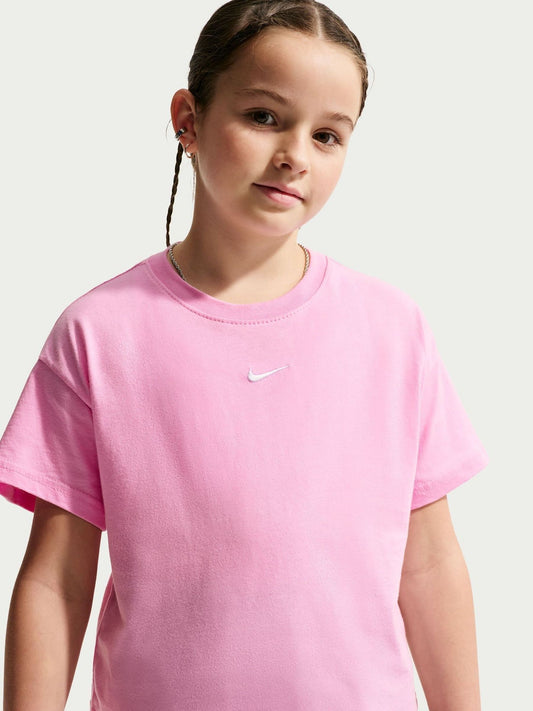 Dsiney Kidz - Nike Pink Rise Sportswear Boxy T-Shirt image 2