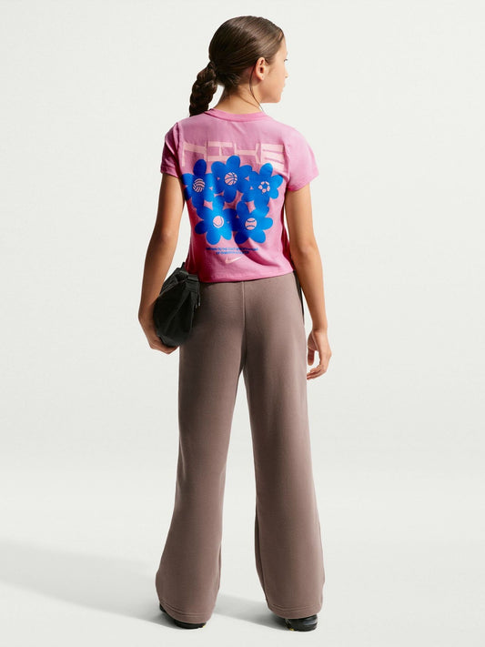 Dsiney Kidz - Nike Playful Pink Slim Cropped T-Shirt image 2