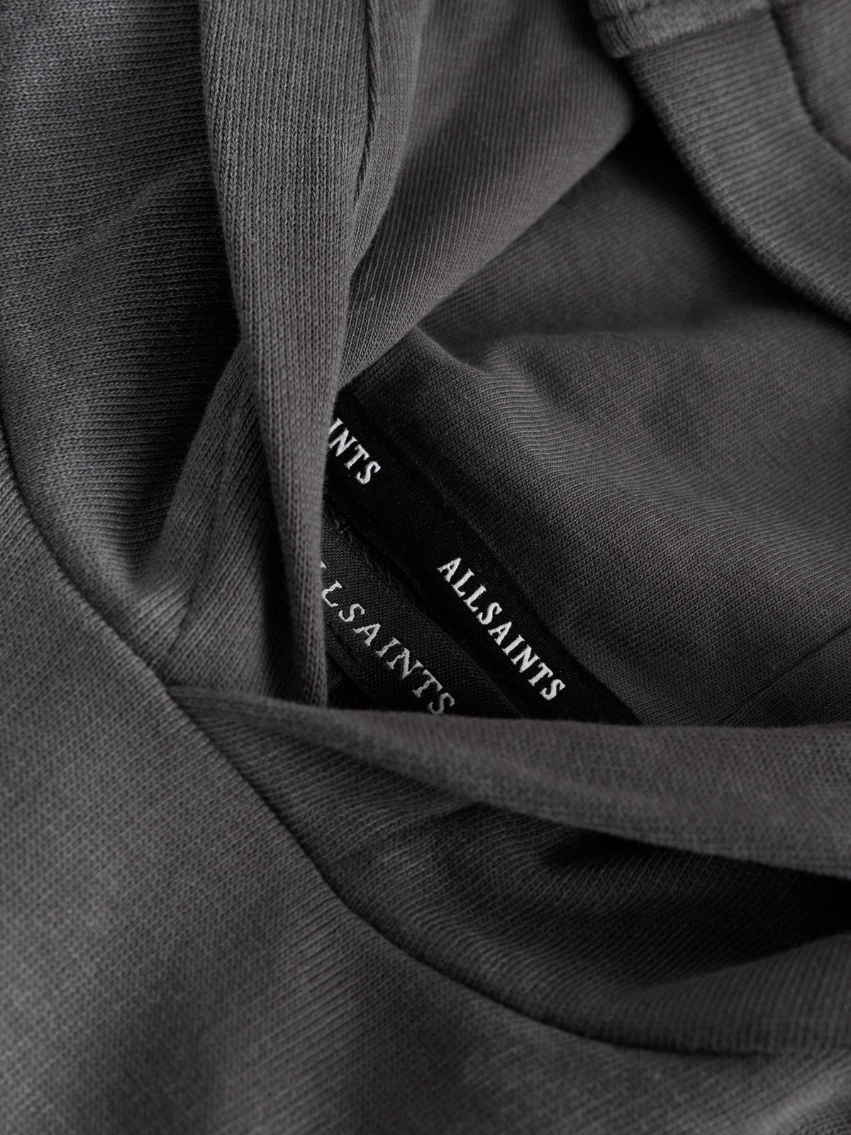 smALLSAINTS Charcoal Grey Underground Oversized Pullover Hoodie - image 11