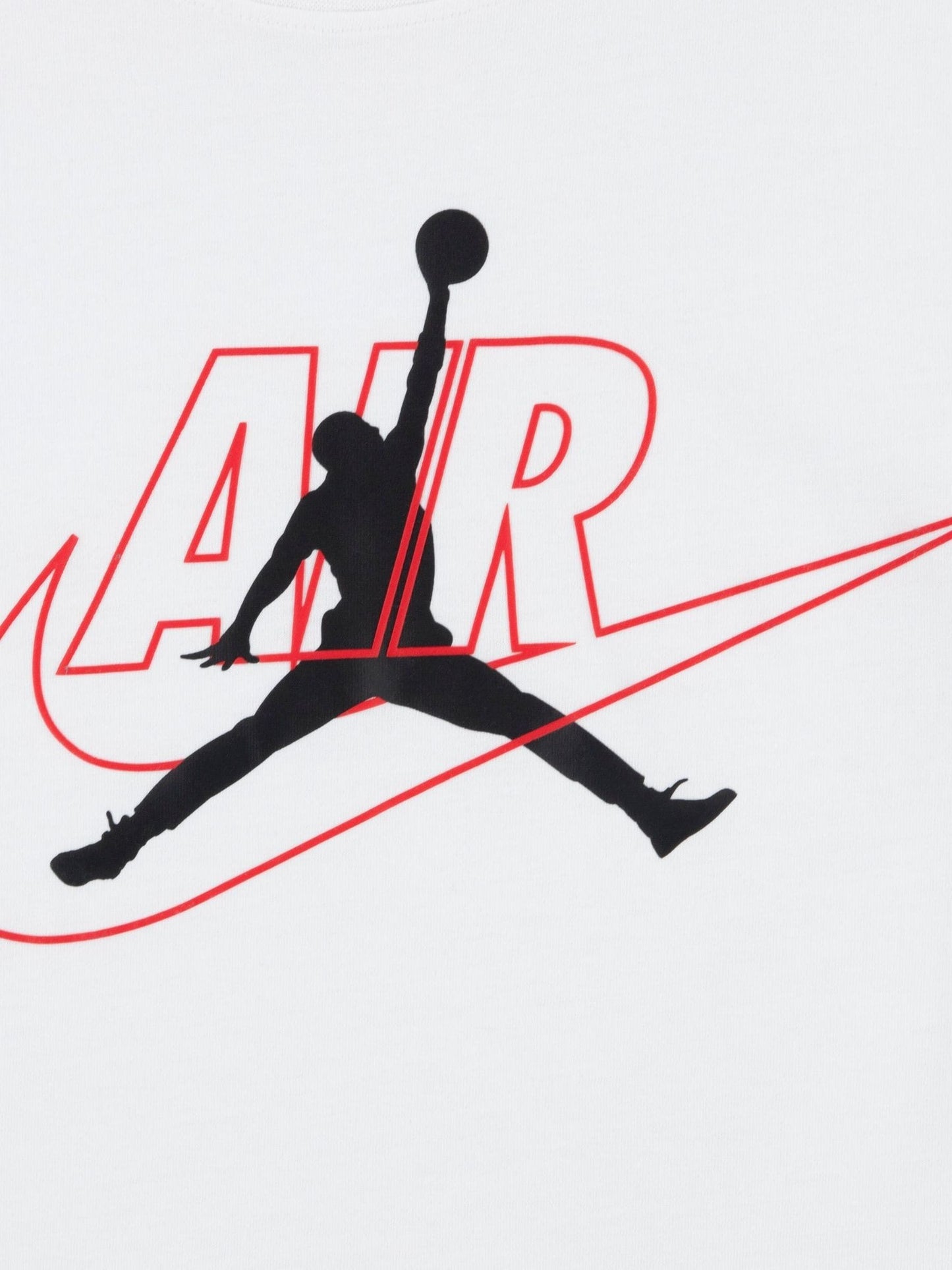 Dsiney Kidz - Jordan White Air Swoosh Fleece T-Shirt image 4
