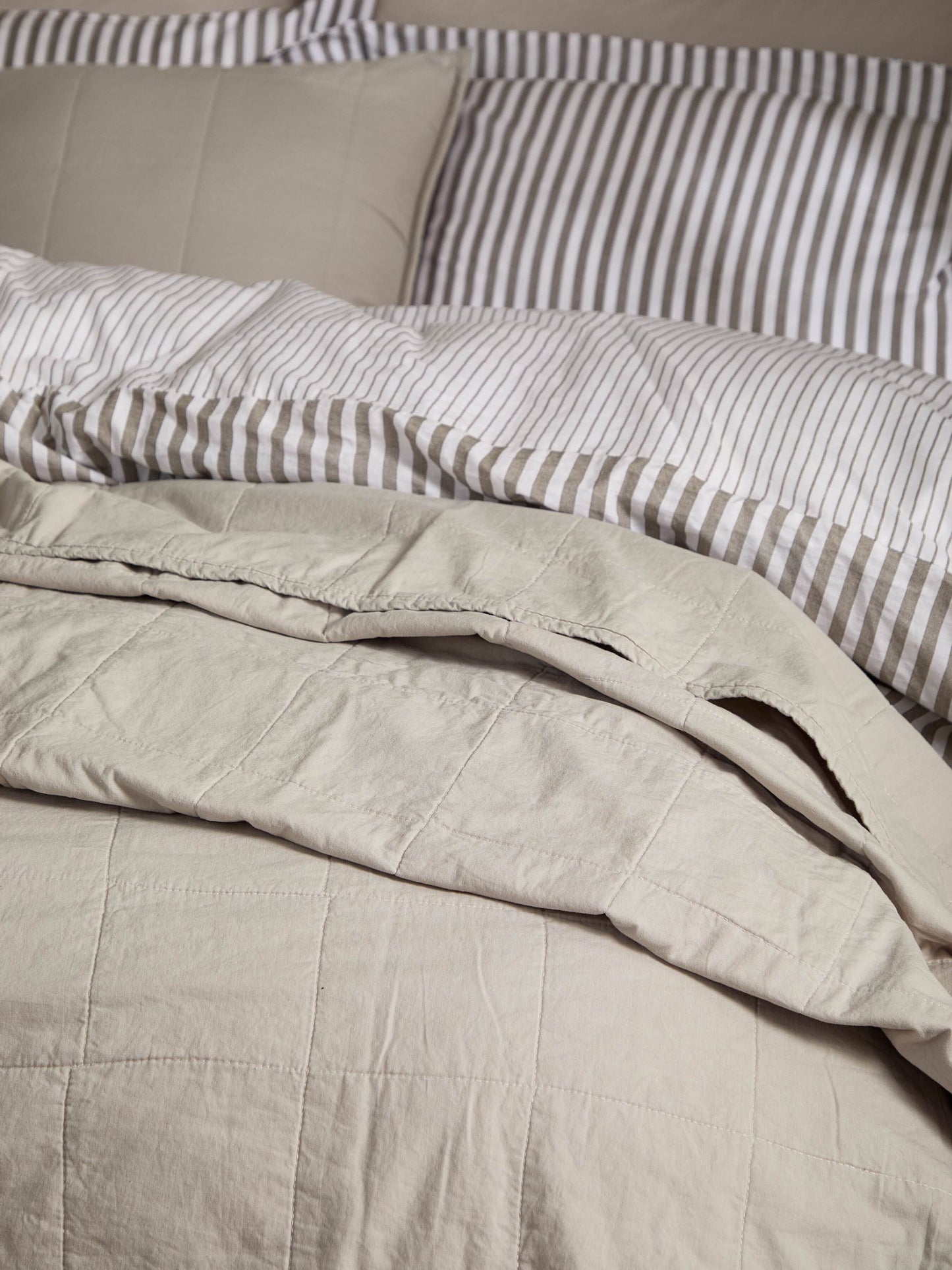 Yard Stone Hebden Stonewashed Cotton Bedspread image 2