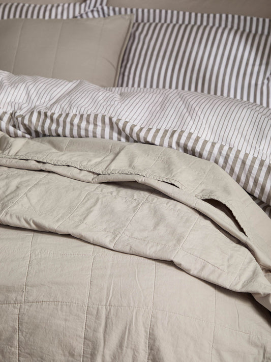 Yard Stone Hebden Stonewashed Cotton Bedspread image 2