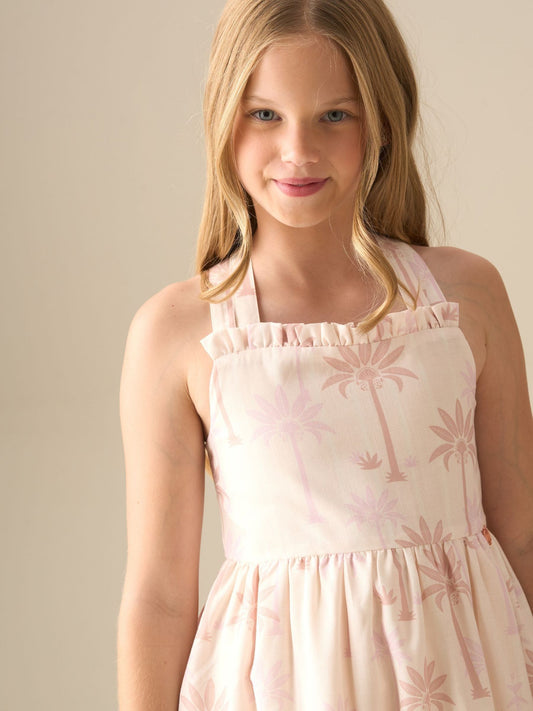 Dsiney Kidz - Angel & Rocket Natural Lettie Printed Floral Dress image 2