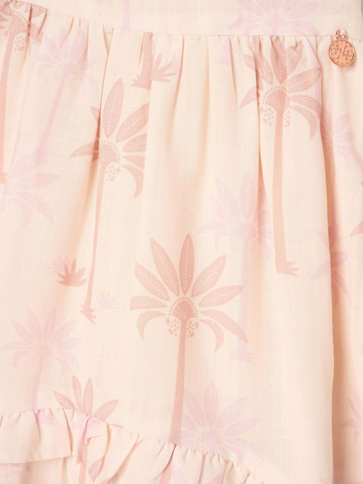 Angel & Rocket Natural Lettie Printed Floral Dress image 6