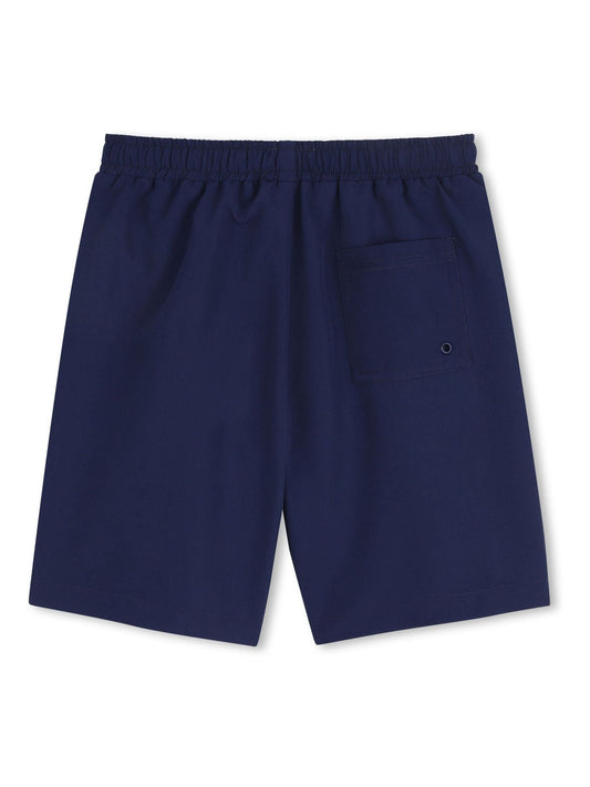 KENZO KIDS Blue Logo Swim Shorts image 2