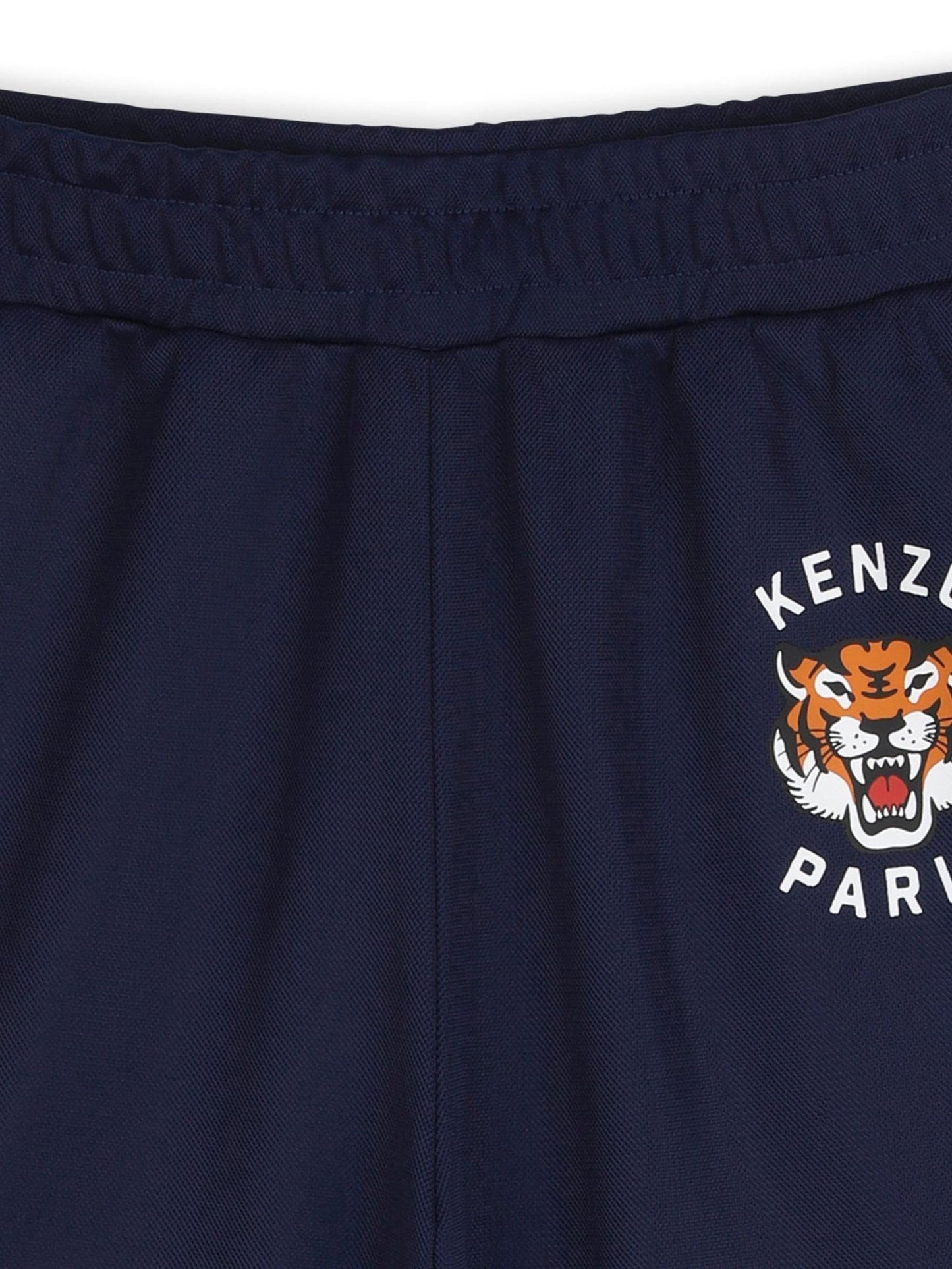 Kenzo Kids Blue Logo Side Stripe Bermuda image 3