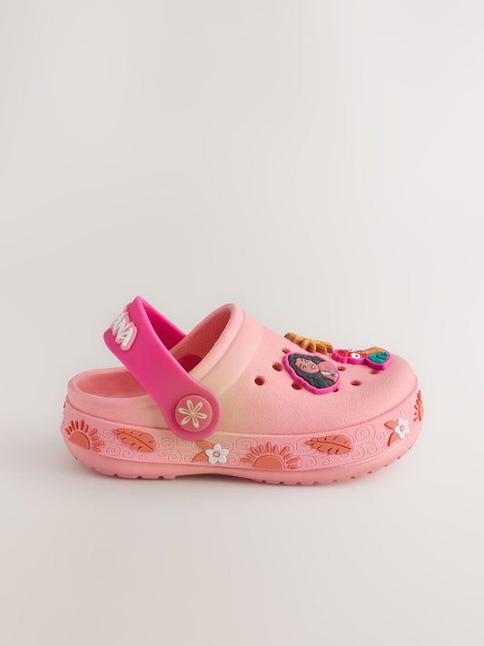 Peach Disney Moana Clogs image 2