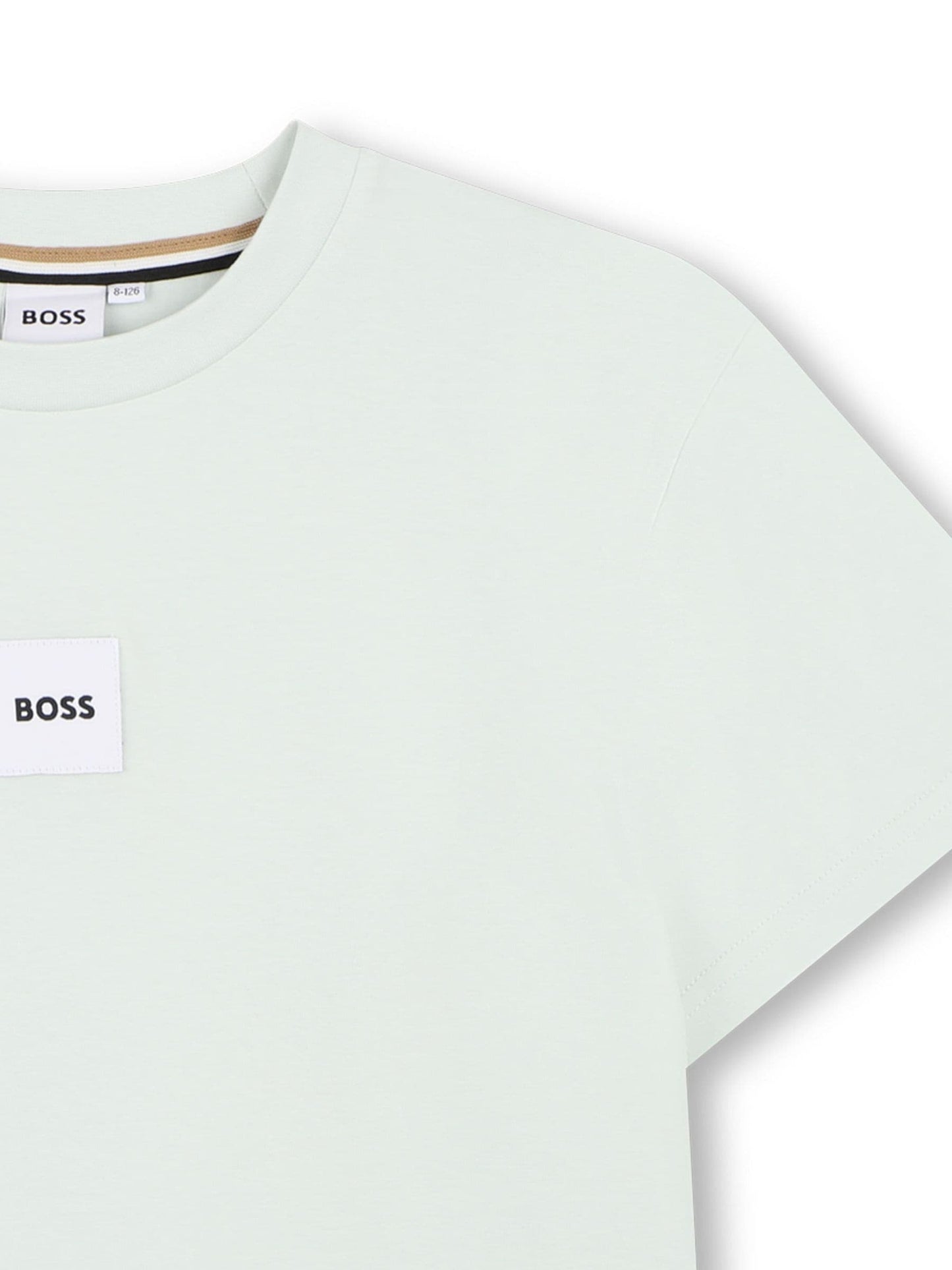 BOSS Green Small Logo Short Sleeve T-Shirt image 3