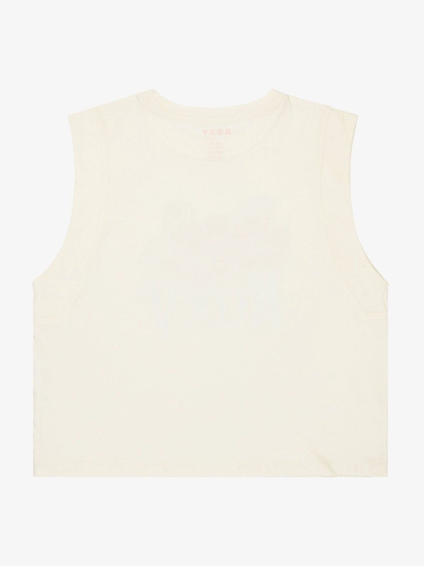 Dsiney Kidz - Roxy Cream Peace Harbour Graphic Logo Tank Top image 2