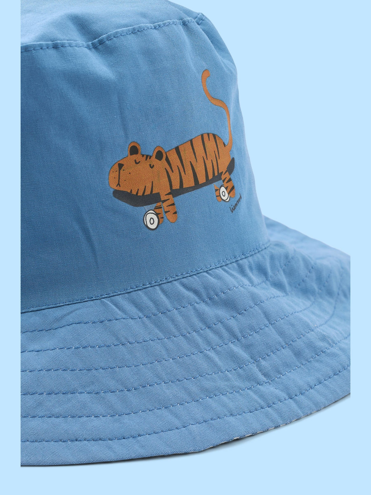 Liewood Blue Damon Reversible Bucket Hat image 3