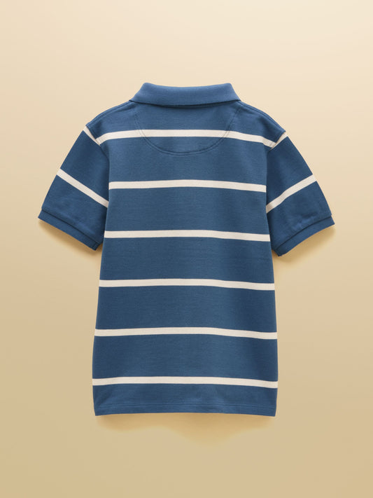 Dsiney Kidz - Joules Boys' Woody 3 Pack Navy/Rust/Ink Blue Cotton Polo Shirts image 2