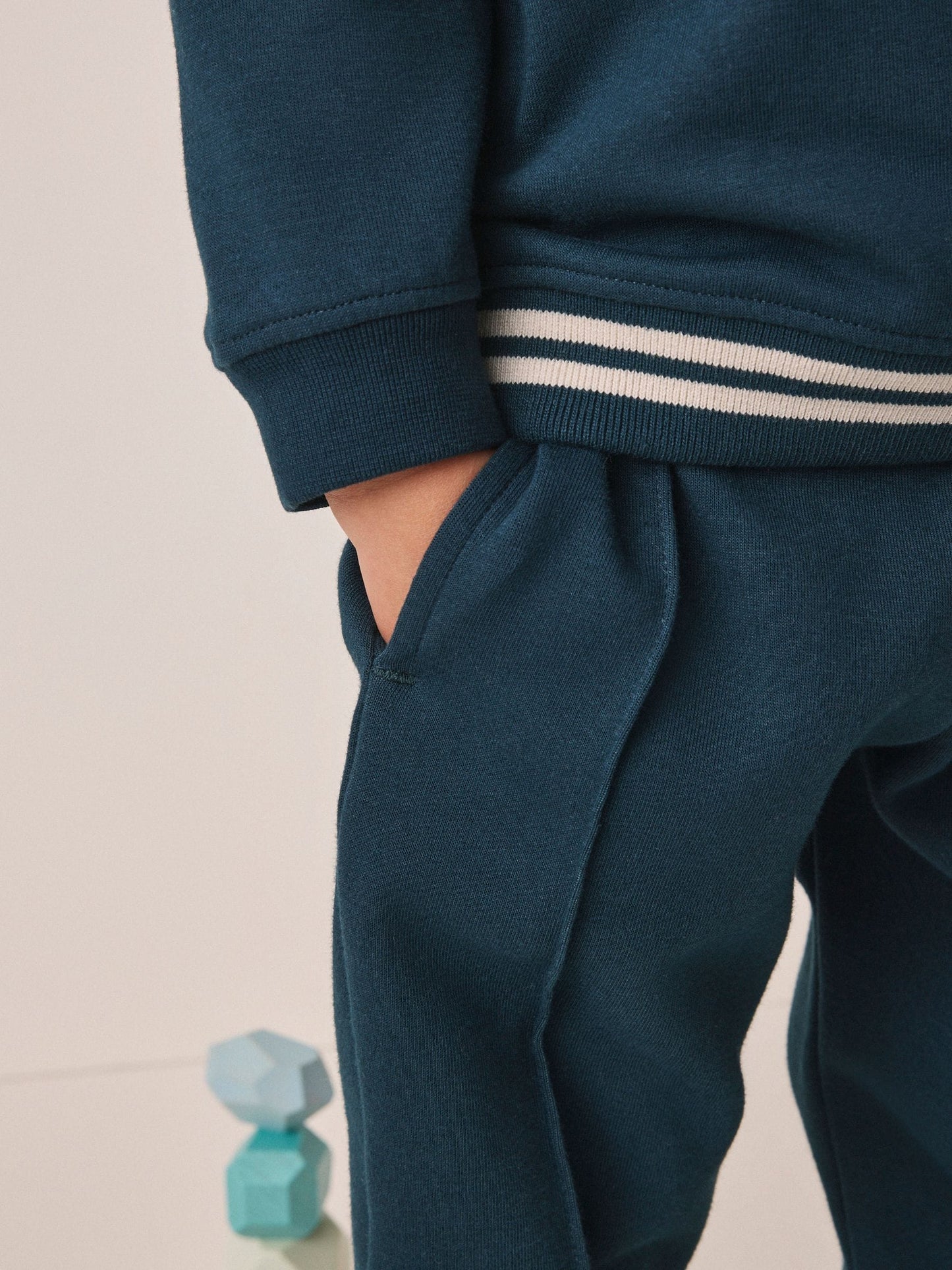 Dsiney Kidz - Neutral Polo Joggers Set (3mths-7yrs) image 4