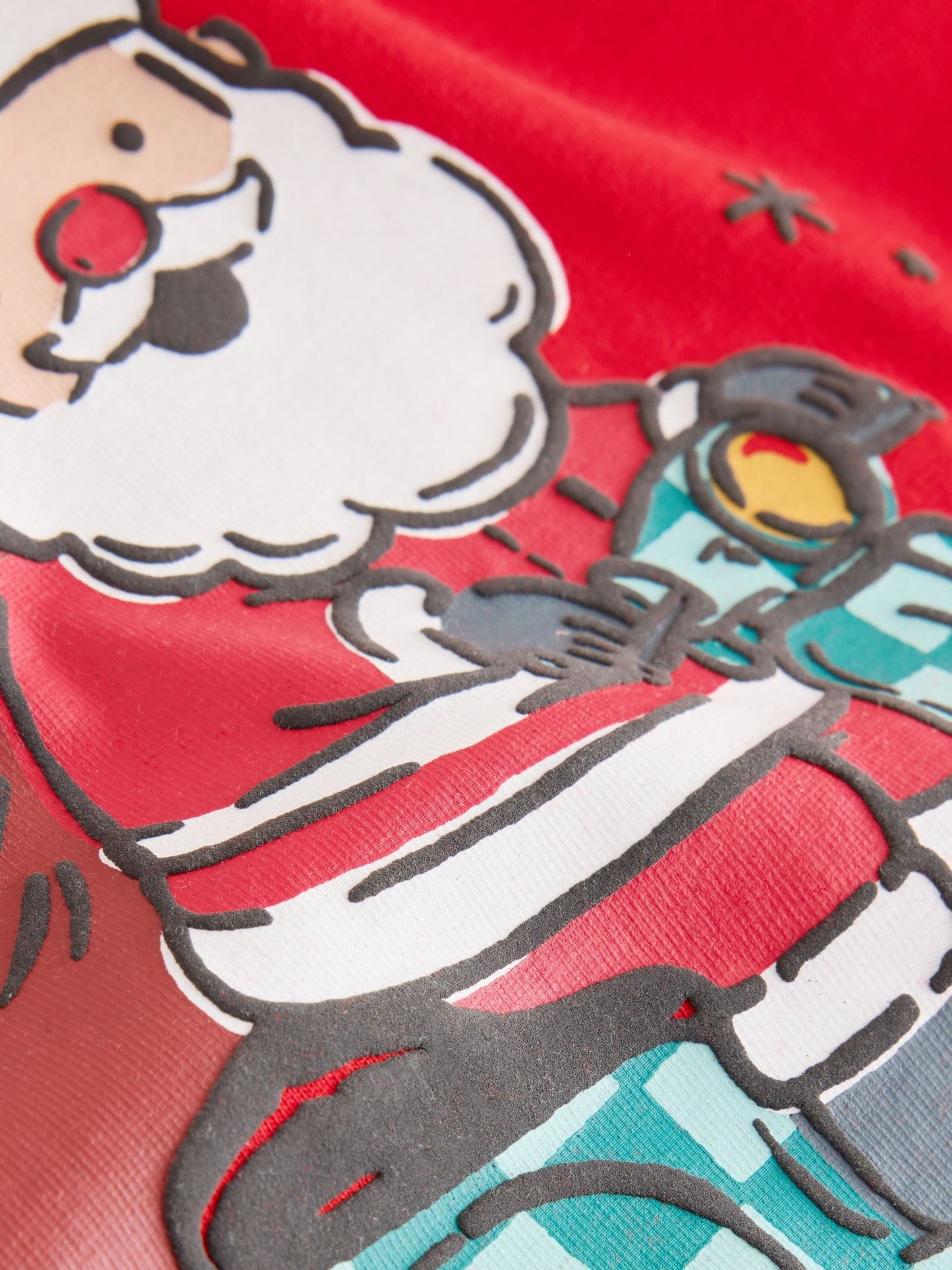 Dsiney Kidz - Red Santa Moped Long Sleeve Christmas T-Shirt (3mths-7yrs) image 8