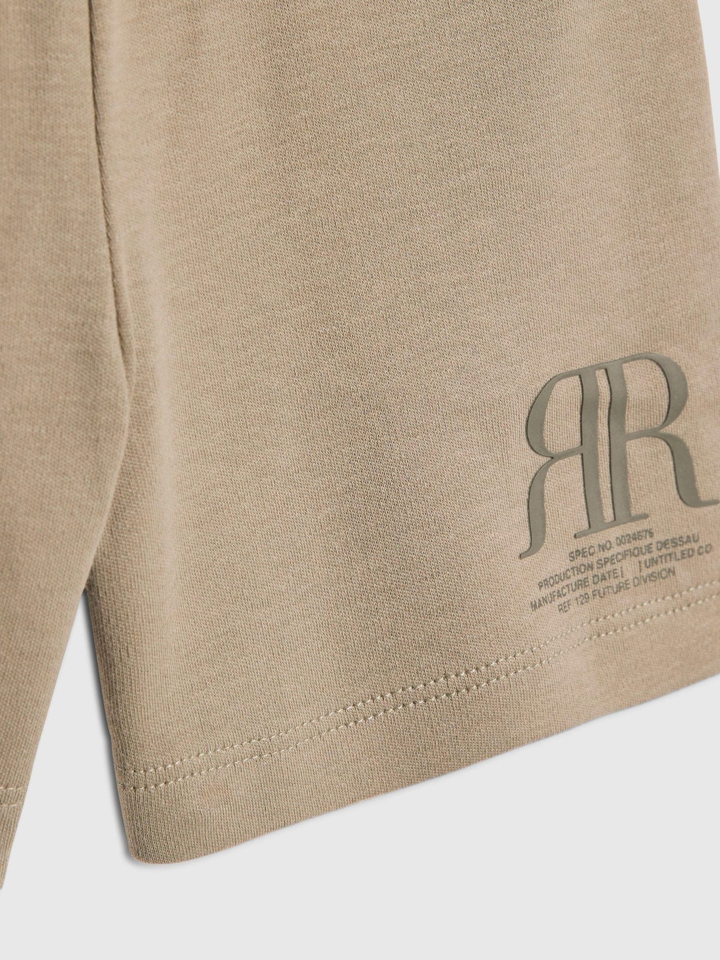 River Island Khaki Green RR T-Shirt & Short Sets image 5