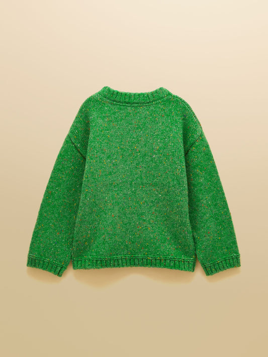 Dsiney Kidz - Joules Kids' Fisherman Green Rib Jumper image 2