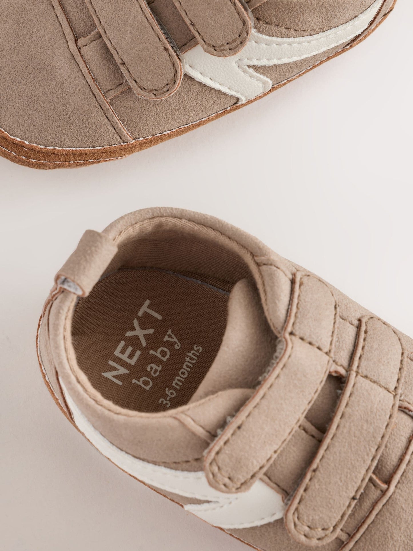 Neutral Touch Fastening Baby Trainers (0-2mths) image 5