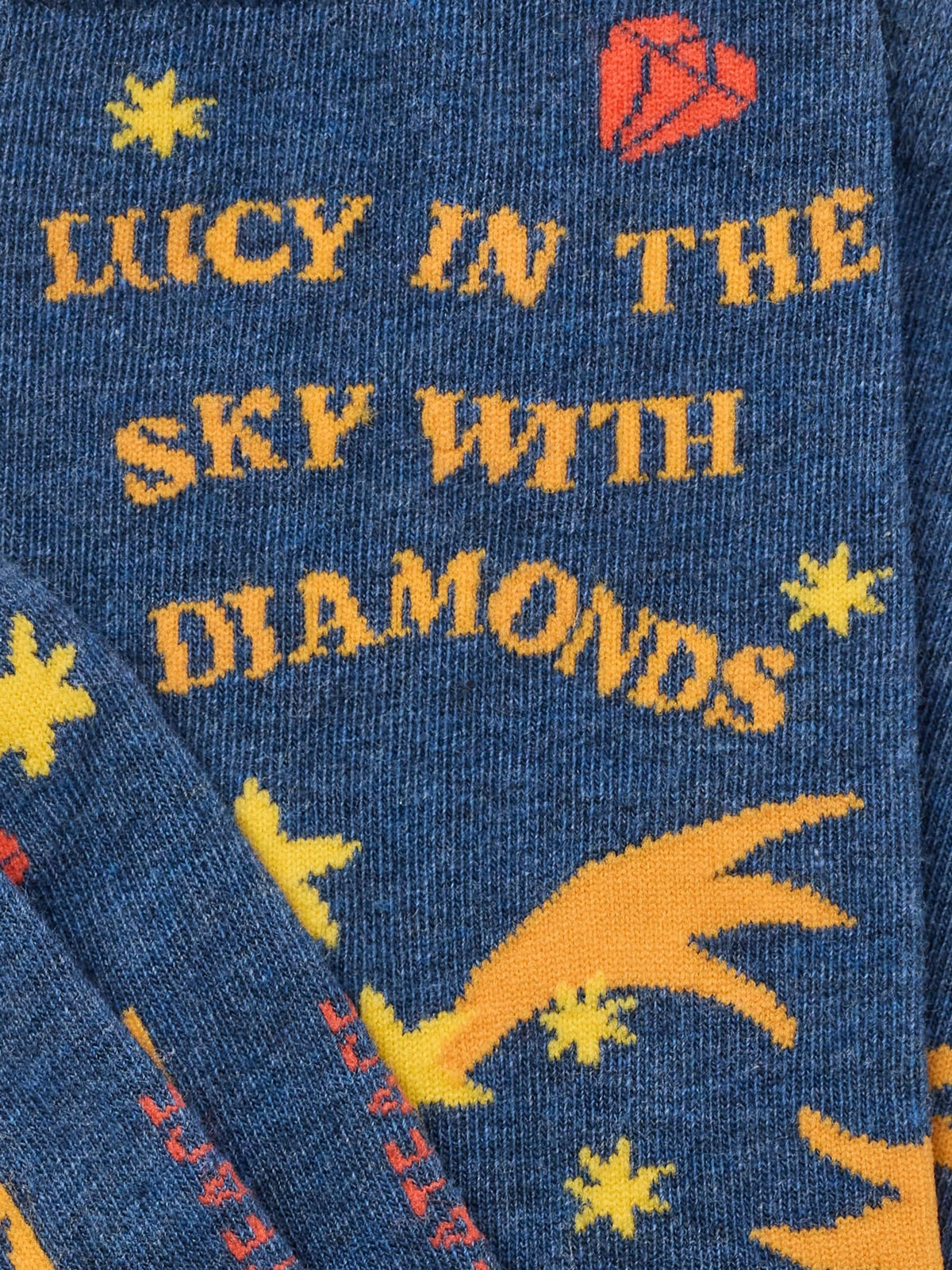 FatFace Navy Beatles Stars Socks - image 2