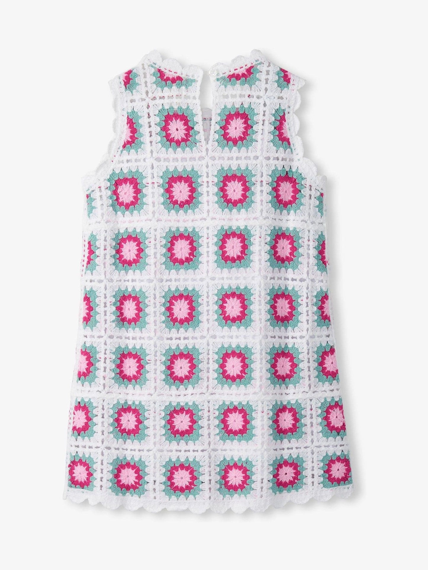 Hatley White Radiance Sleeveless Crochet Dress image 2