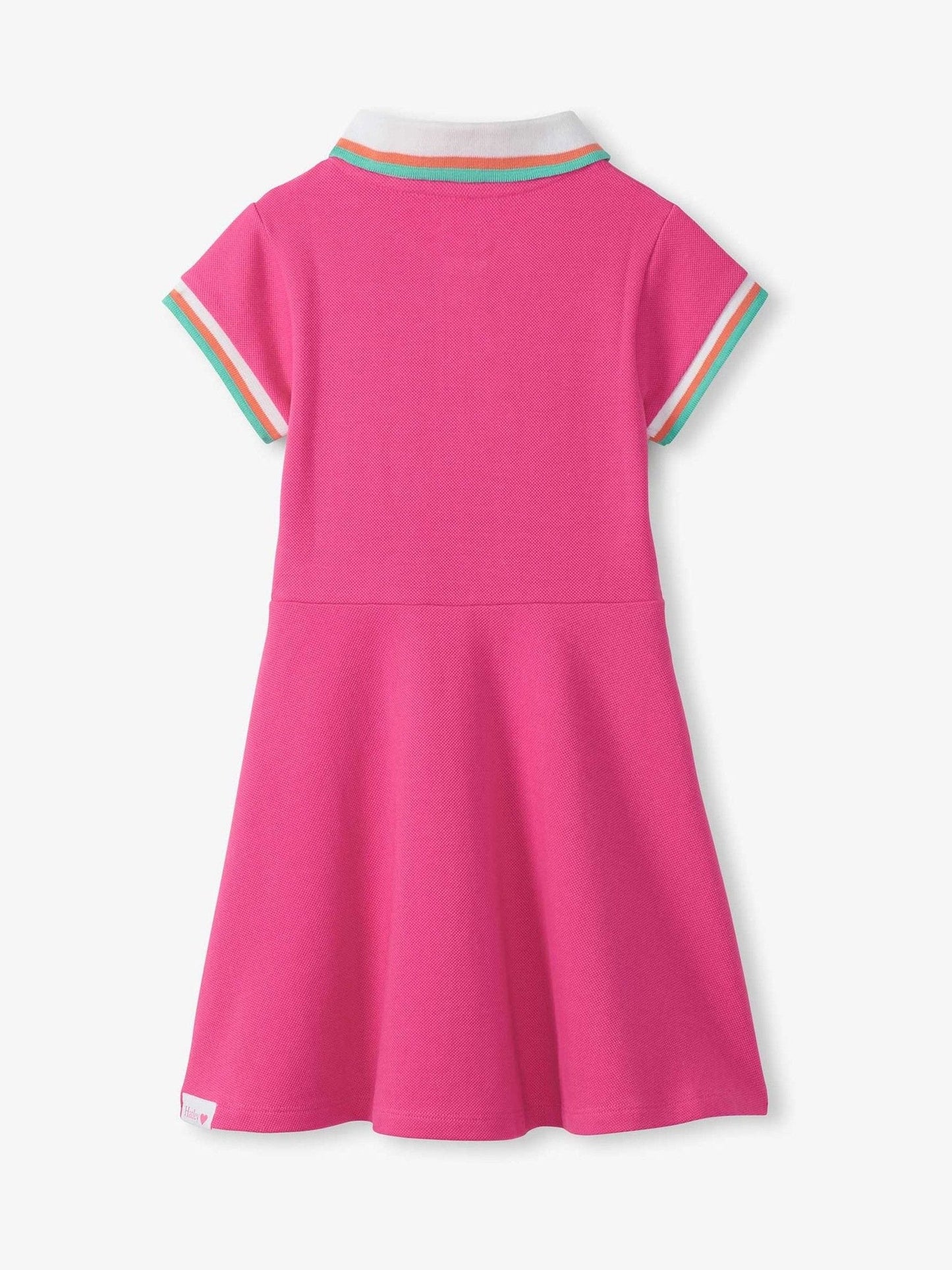 Hatley Pink Raspberry Rose Pique Polo Dress image 2