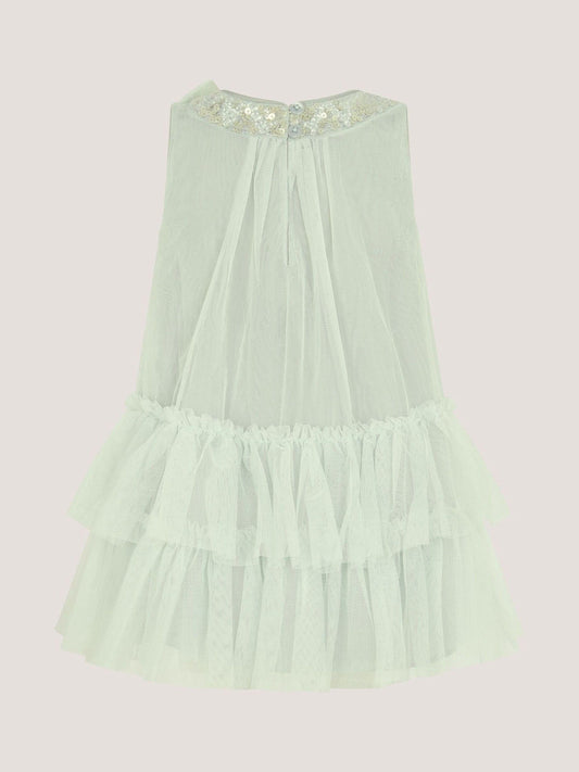 Monsoon Green Baby Alex Sequin Swing Party Dress image 2