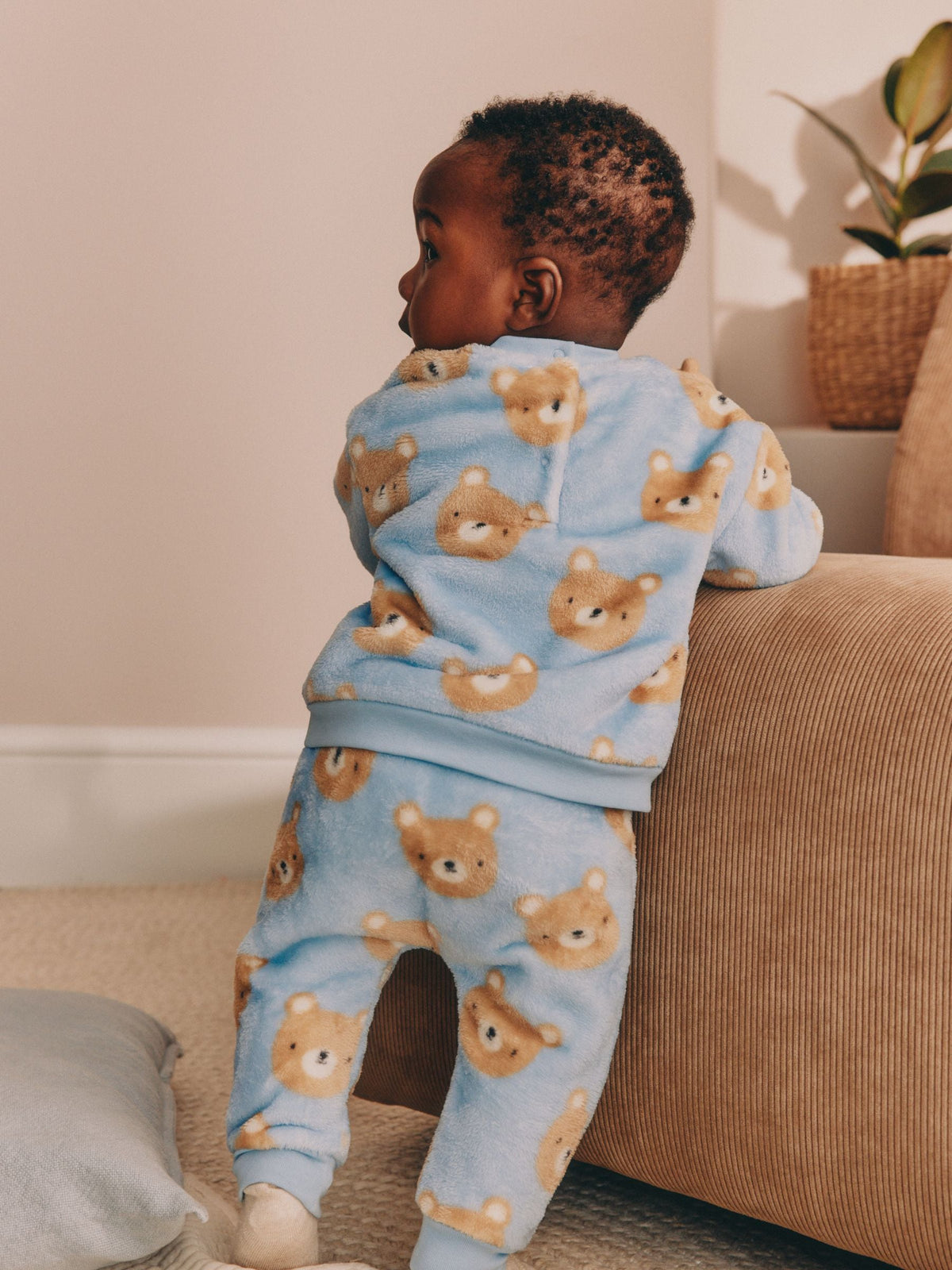 Blue Bear Fleece Top and Joggers Baby Set (0mths-2yrs) - image 3
