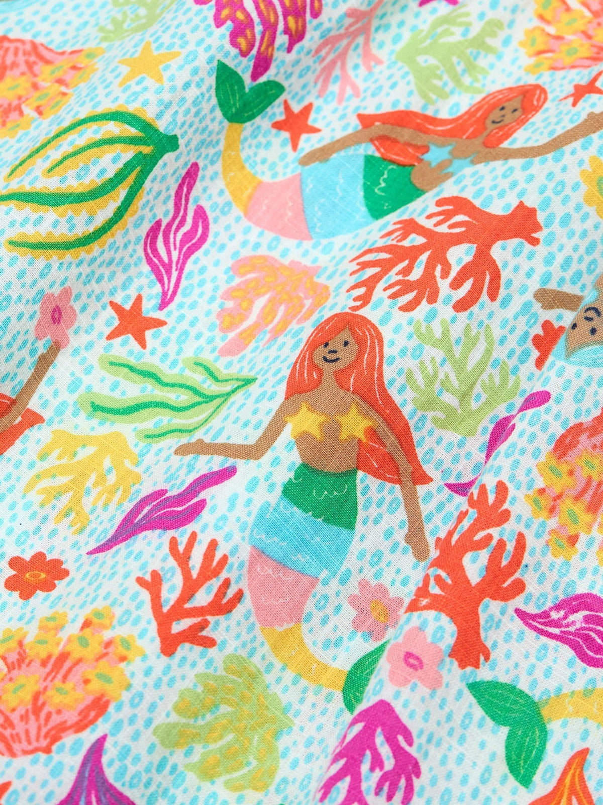 Dsiney Kidz - Frugi Blue Lora Summer Dress image 3