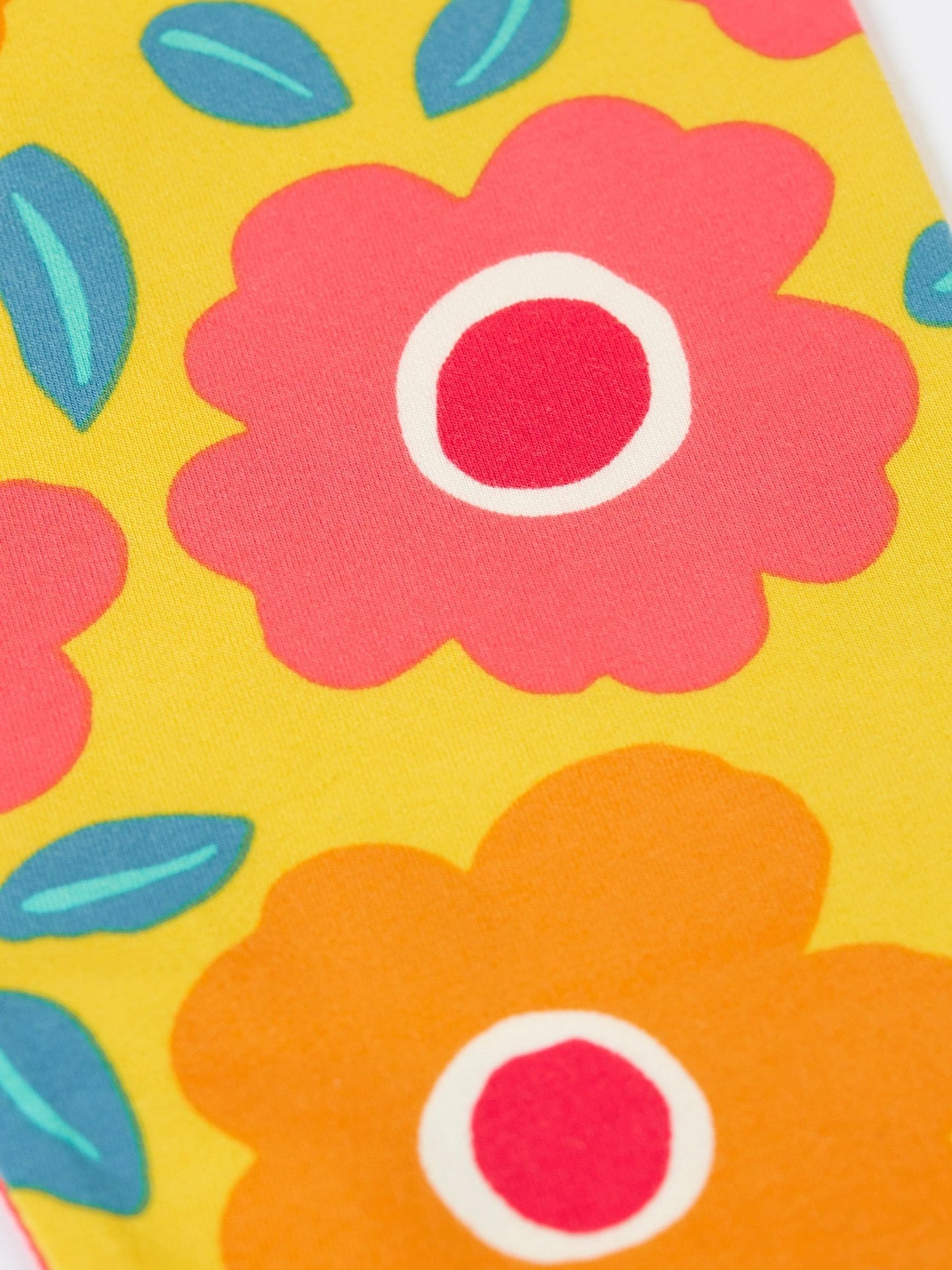 Frugi Yellow Libby Printed Leggings image 4