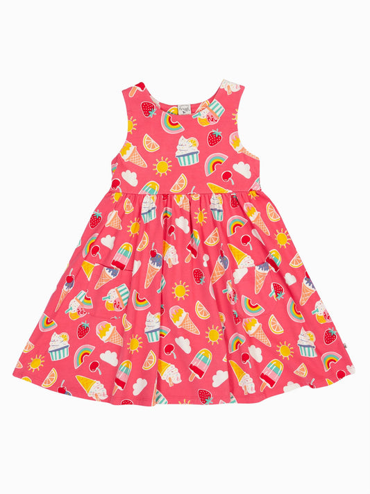 Dsiney Kidz - Frugi Pink Sky Summer Dress image 2