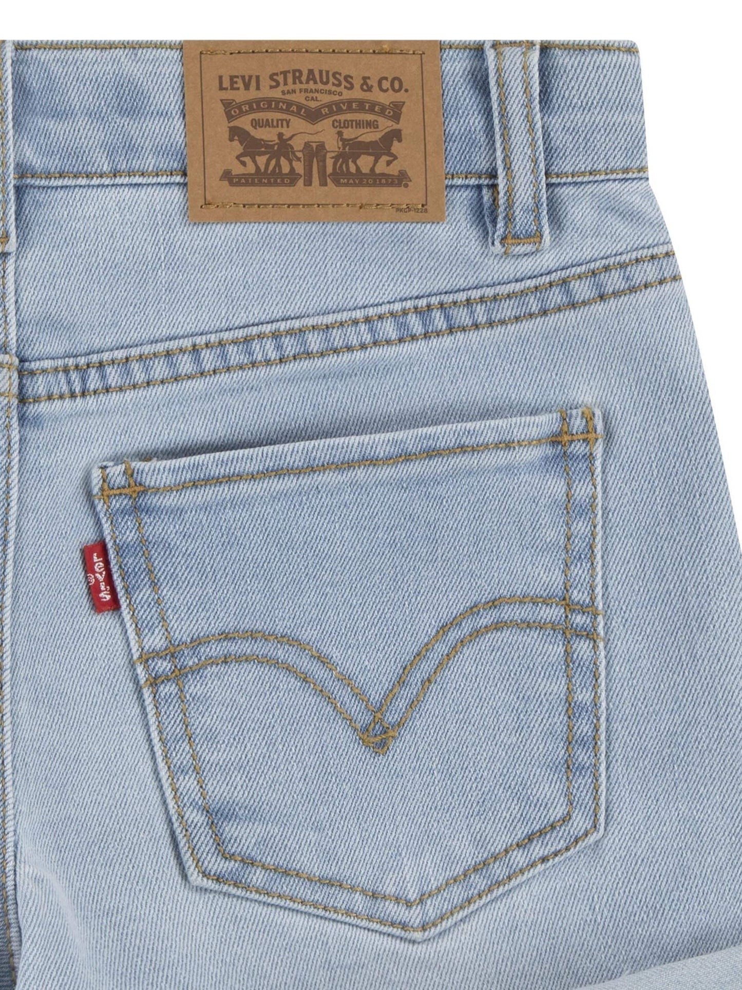 Dsiney Kidz - Levi's® Light Blue Girlfriend Shorts image 6