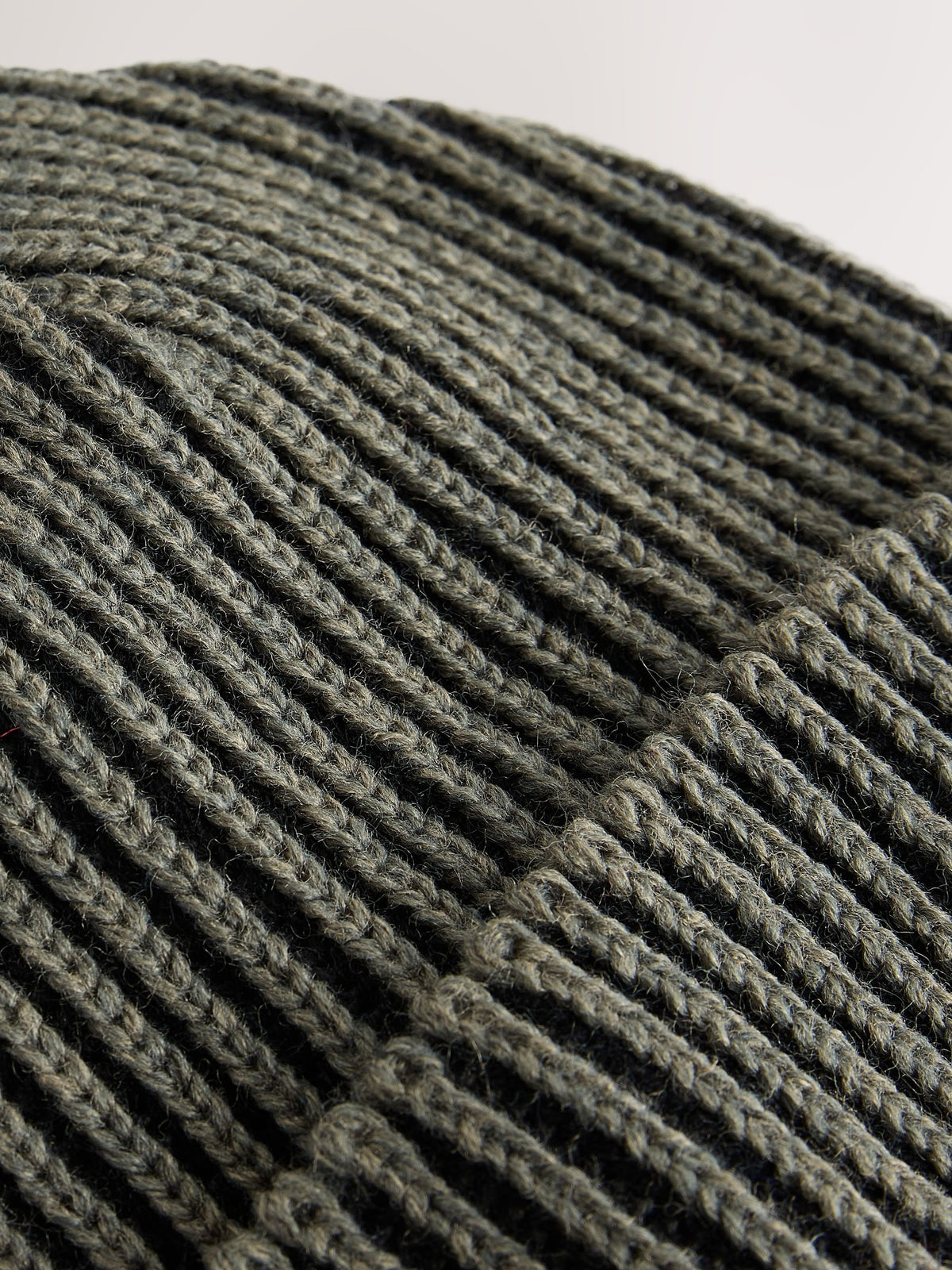 Khaki Green Plait Beanie (1-16yrs) - image 3