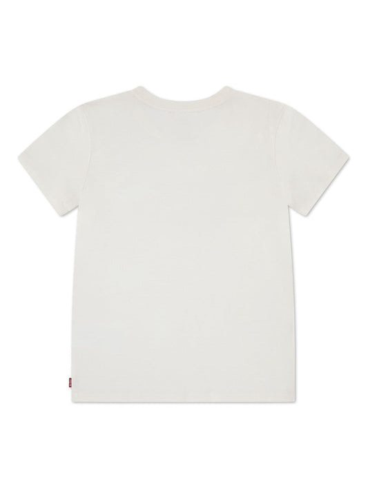 Dsiney Kidz - Levi's White Ombre Batwing Short Sleeve T-Shirt image 2