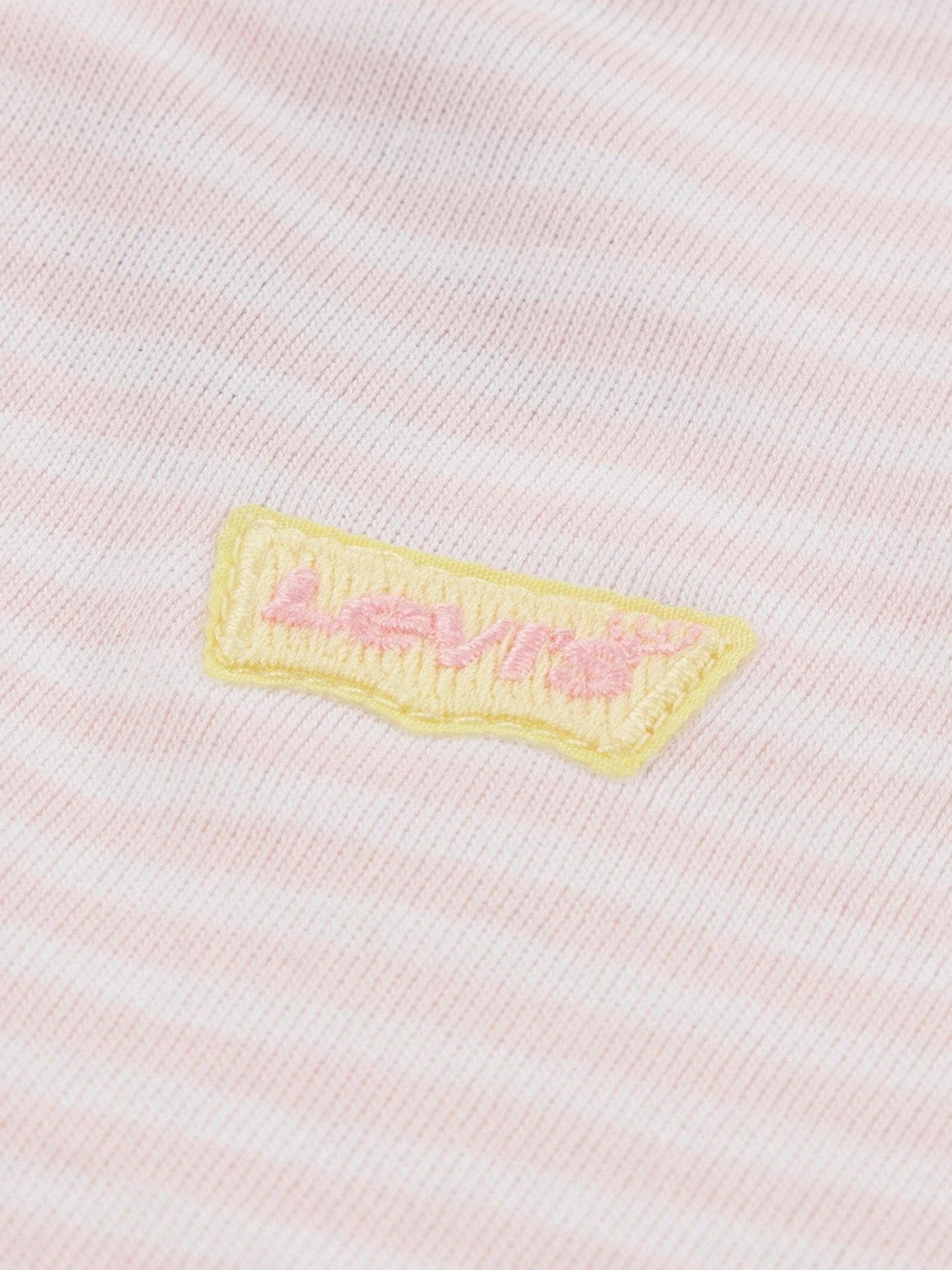 Levi's® Pink Striped Mini Batwing Short Sleeve T-Shirt image 4