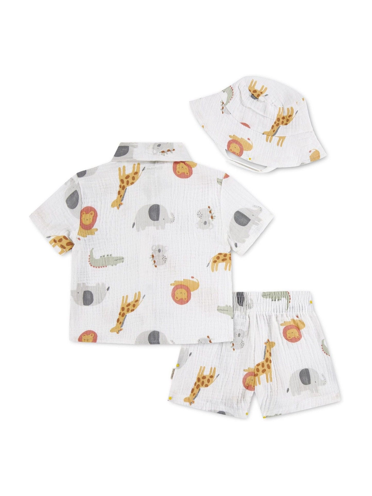Huggies White Shirt, Shorts & Hats 3 Piece Set image 6
